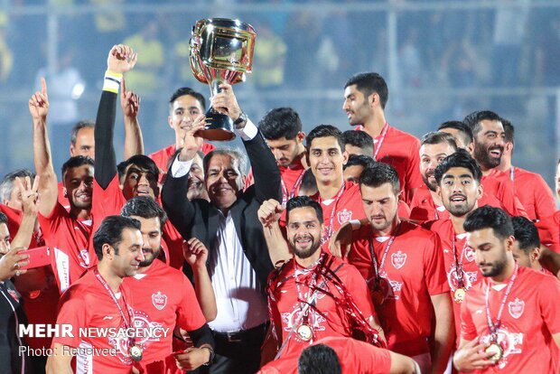 Iran Pro League championship ceremony