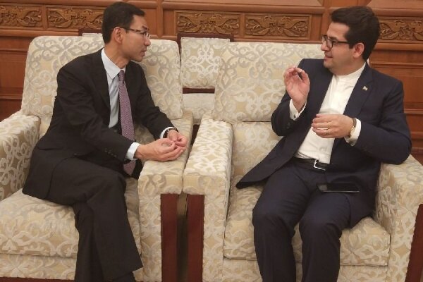 Iran, China FM spokesmen meet in Beijing