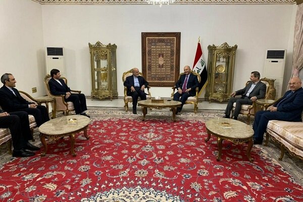 Iran envoy, Iraqi pres. discuss regional developments