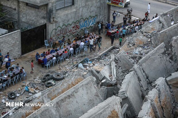 Gazze'de iftar