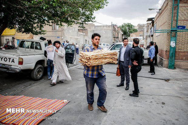 افطاری با طعم سادگی