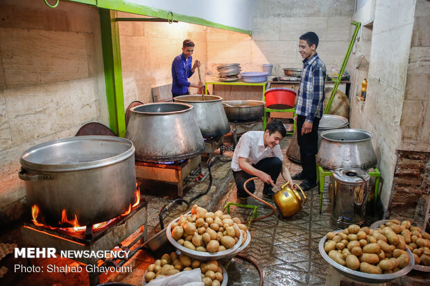 افطاری با طعم سادگی