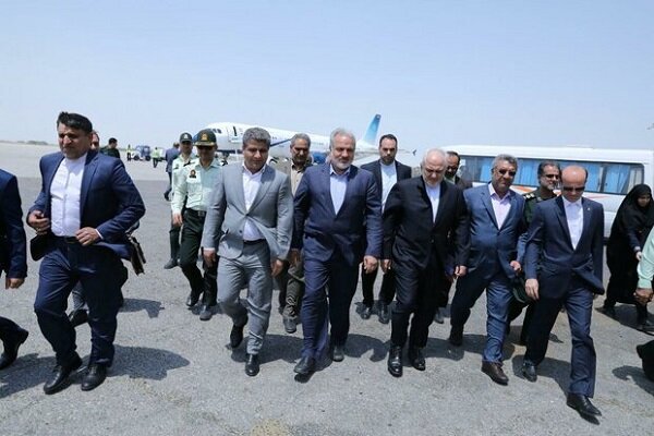 Iran’s Zarif lands in Chabahar Port