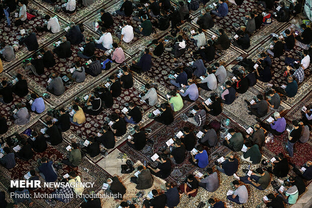 مراسم أحياء ليلة التاسع عشر من شهر رمضان المبارك