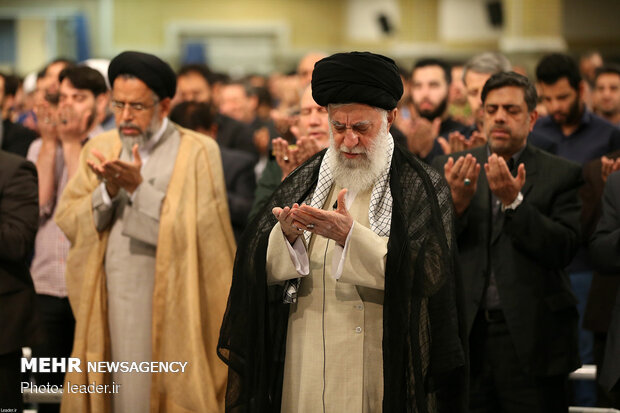اولین روز از مراسم سوگواری حضرت امیرالمؤمنین علیه‌السلام در حسینیه امام خمینی