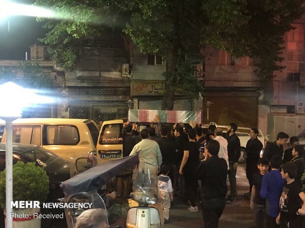 مراسم احیای شب نوزدهم ماه مبارک رمضان در مسجد جابری
