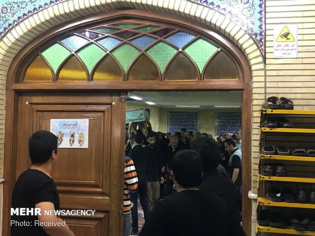 مراسم احیای شب نوزدهم ماه مبارک رمضان در مسجد جابری