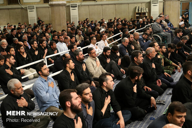 Mourning ceremony for Imam Ali (a.s.) with Ayatollah Khamenei in attendance
