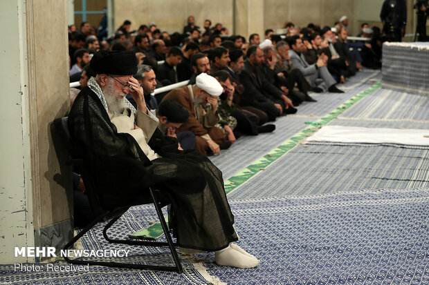 Mourning ceremony for Imam Ali (a.s.) with Ayatollah Khamenei in attendance