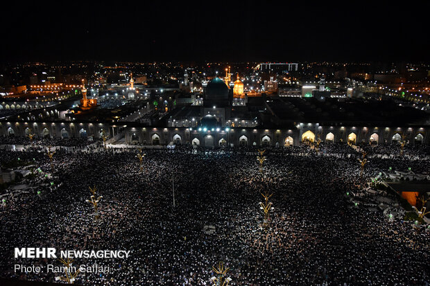 Laylat al-Qadr observed in Imam Reza holy shrine