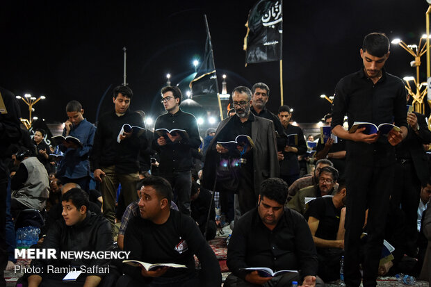 Laylat al-Qadr observed in Imam Reza holy shrine