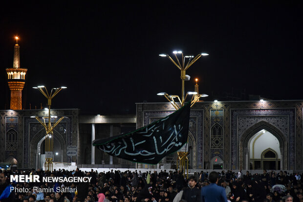 Laylat al-Qadr observed in Imam Reza holy shrine