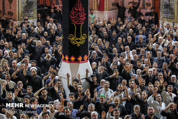 “Night of Decree” in Imam Ali (AS) shrine 