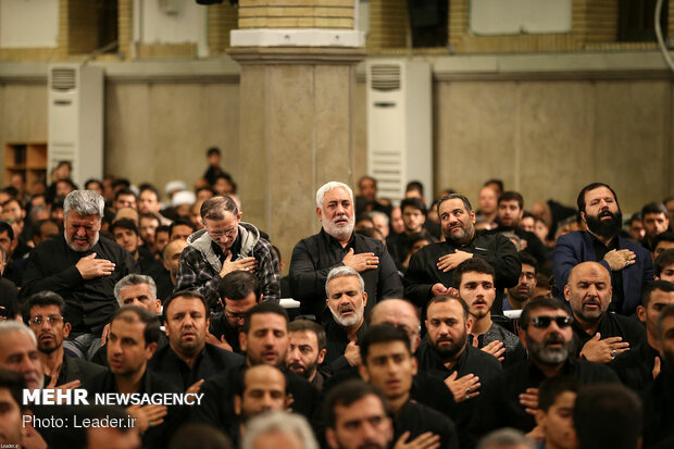 Mourning ceremony for Imam Ali (AS) with Leader in attendance