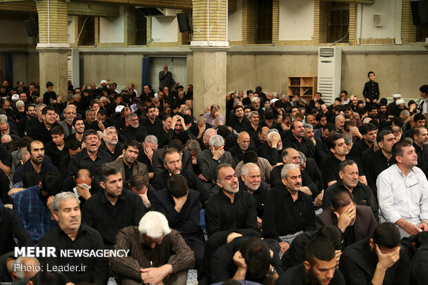 Mourning ceremony for Imam Ali (AS) with Leader in attendance