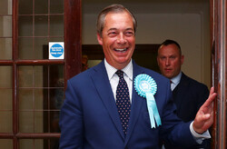 What is Nigel Farage looking for?