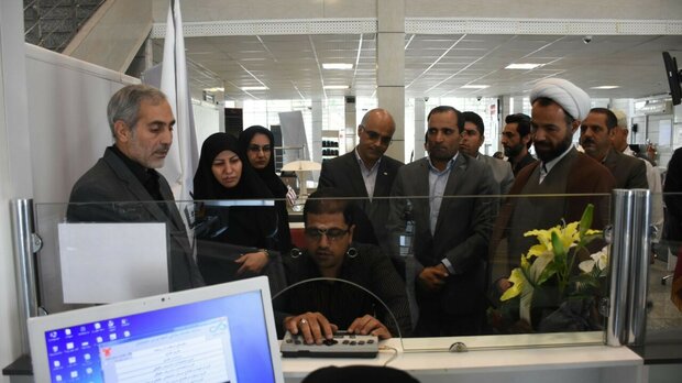 اولین سامانه خدمات بانکی نابینایان در کرمانشاه افتتاح شد