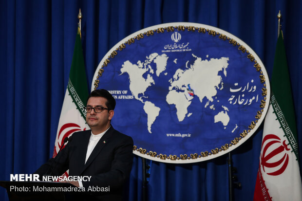 FM spokesman Abbas Mousavi's first presser