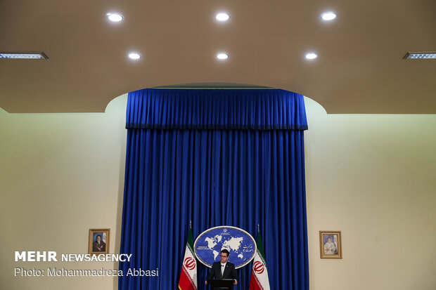 FM spokesman Abbas Mousavi's first presser