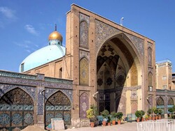 Visit Imam Khomeini Mosque in downtown Tehran