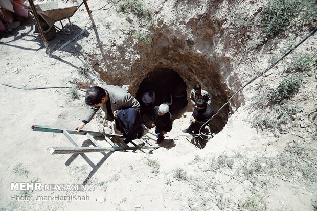 اكتشاف مدينة ثالثة تحت الأرض في همدان غرب إيران 