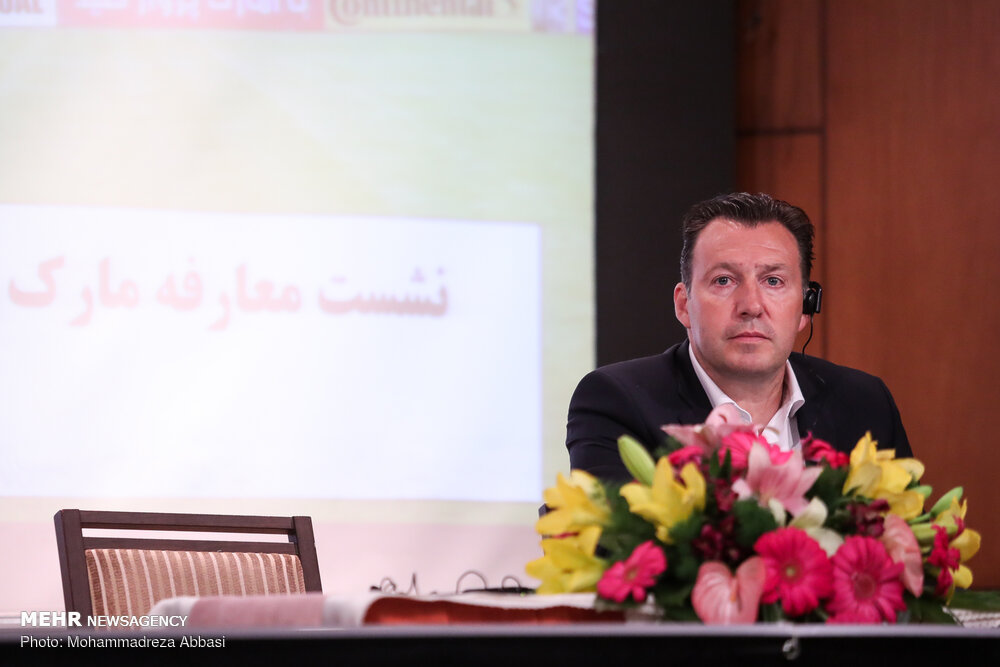 نشست خبری مارک ویلموتس سرمربی جدید تیم ملی فوتبال ایران