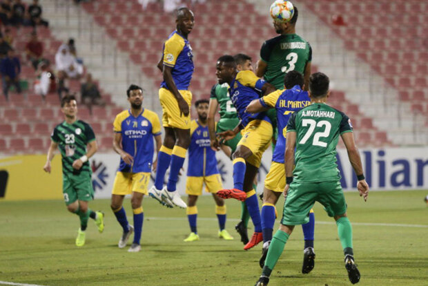 تصاویری از دیدار تیم های فوتبال ذوب آهن و النصر عربستان