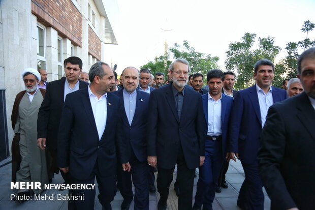 افتتاح مجموعه ورزشی پیامبر اعظم در قم