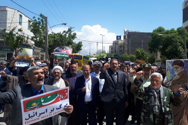 راهپیمایی روز قدس استان تهران