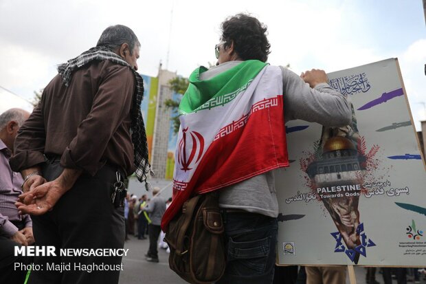 راهپیمایی روز جهانی قدس در تهران