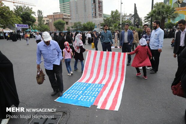 راهپیمایی روز جهانی قدس در تهران