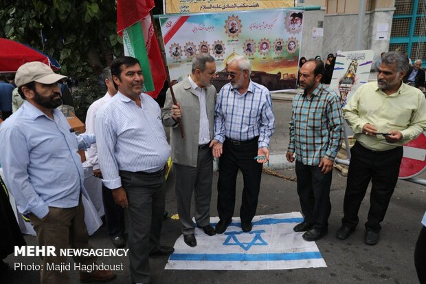 راهپیمایی روز جهانی قدس در تهران