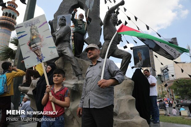 راهپیمایی روز جهانی قدس در تهران