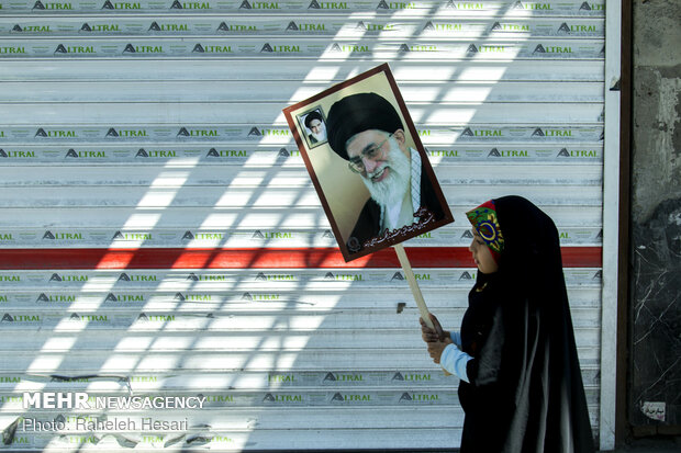 راهپیمایی روز جهانی قدس در گرگان