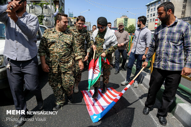 راهپیمایی روز جهانی قدس در تهران