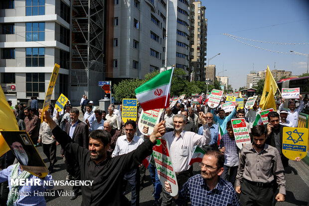 راهپیمایی روز جهانی قدس در تهران