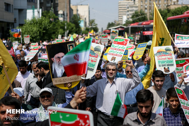 راهپیمایی روز جهانی قدس در تهران