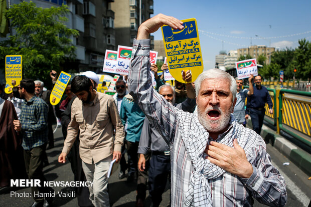 راهپیمایی روز جهانی قدس در تهران