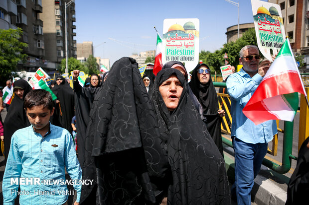 راهپیمایی روز جهانی قدس در تهران