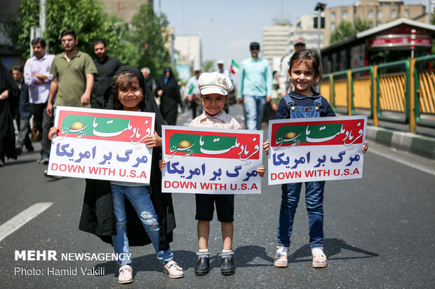 راهپیمایی روز جهانی قدس در تهران