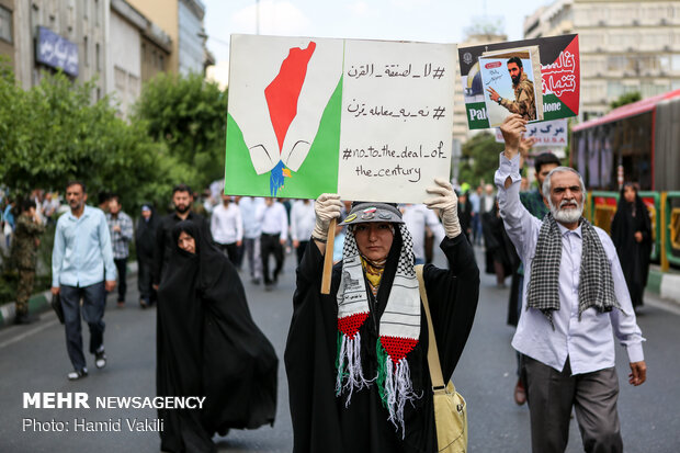 راهپیمایی روز جهانی قدس در تهران