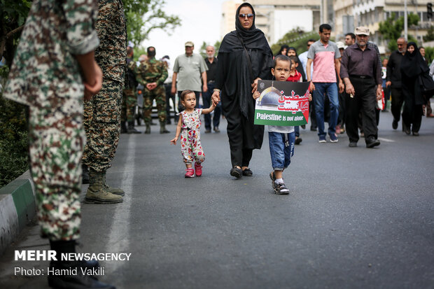 راهپیمایی روز جهانی قدس در تهران