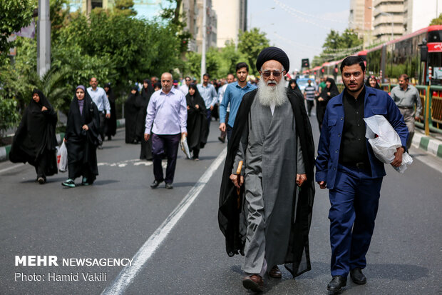 راهپیمایی روز جهانی قدس در تهران