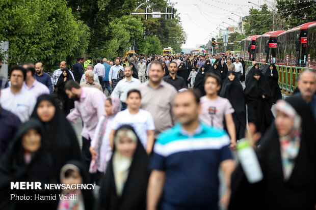 راهپیمایی روز جهانی قدس در تهران