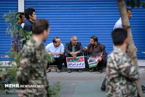 راهپیمایی روز جهانی قدس در تهران