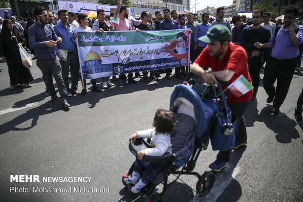 راهپیمایی روز جهانی قدس در تهران