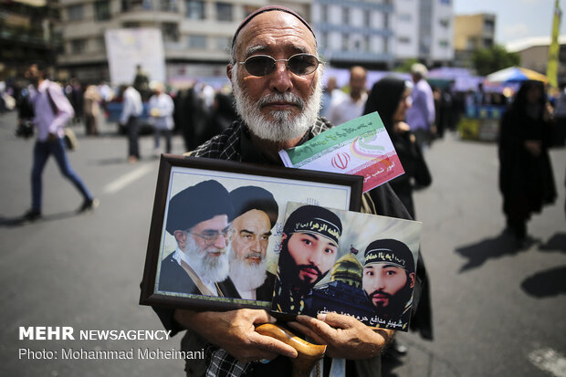 راهپیمایی روز جهانی قدس در تهران