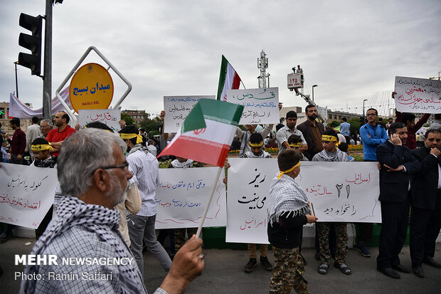 راهپیمایی روز جهانی قدس در مشهد