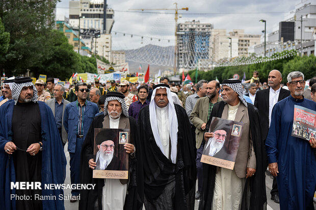 راهپیمایی روز جهانی قدس در مشهد