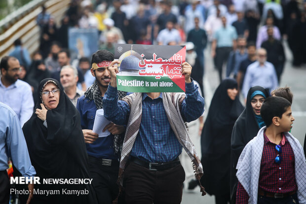 راهپیمایی روز جهانی قدس در تهران 4